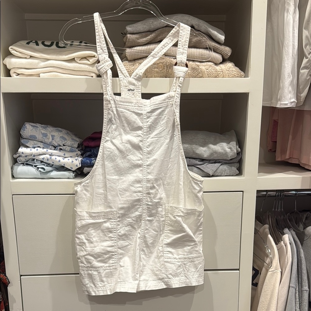 Aerie White Jumpsuit